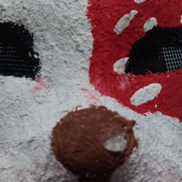 Strawberry Therian Kitty Mask - Picture 4 of 9